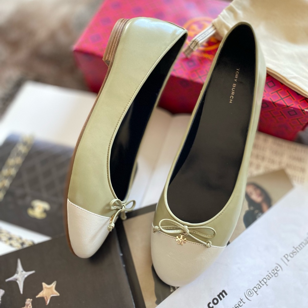 Tory Burch Cap-Toe Ballet Flat